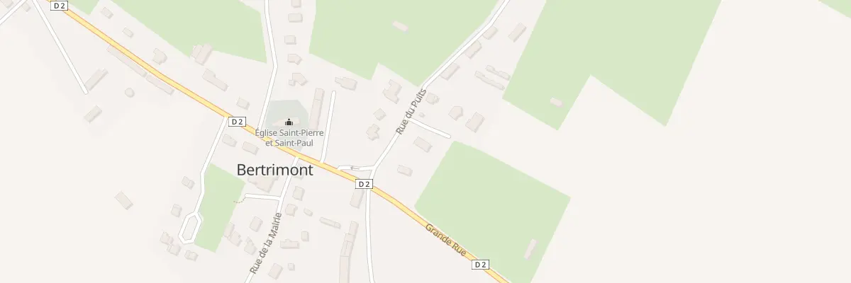 Plan du 294 Rue du Puits à Bertrimont