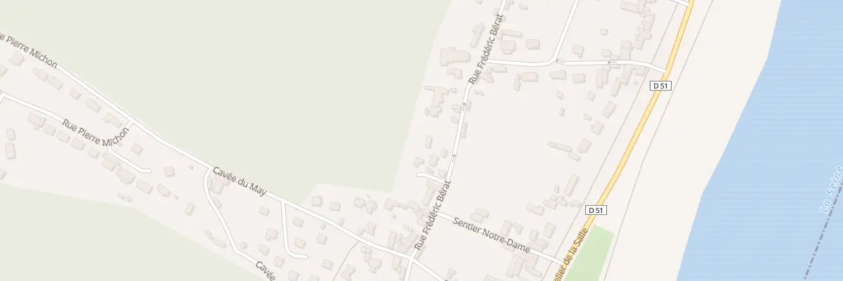 Plan du 22 Rue Frederic Berat à Val-de-la-Haye