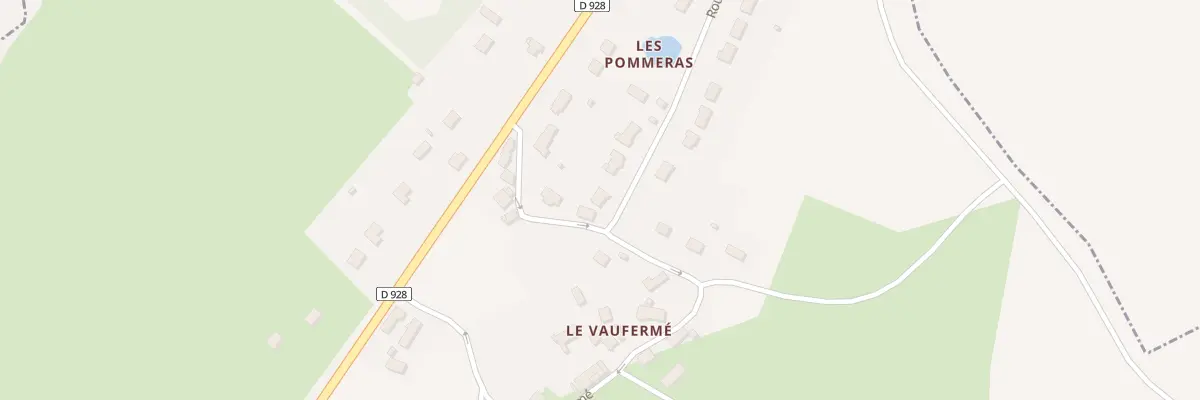 Plan du 1 Rte Saint Honoré à Saint-Éliph