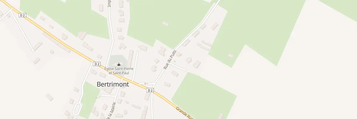 Plan du 86 Rue du Puits à Bertrimont