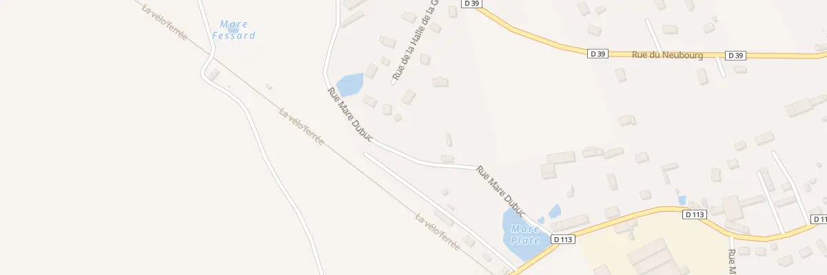 Plan du 6 Rue Mare Dubuc à Quittebeuf
