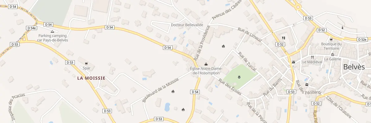 Plan du 9 Rue de l’Aérodrome à Pays de Belvès