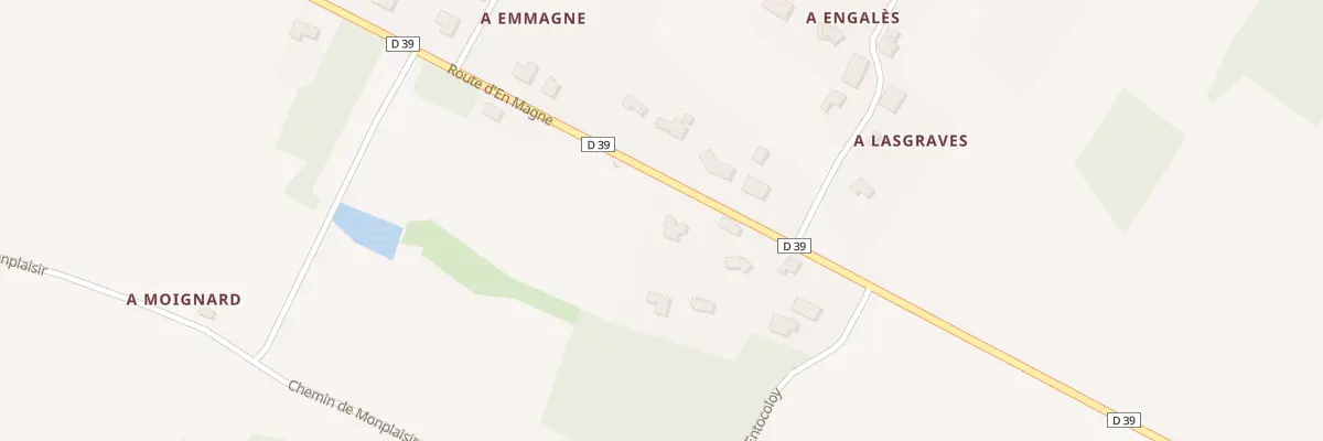 Plan du 1232 Rte d’En Magne à Castillon-Savès