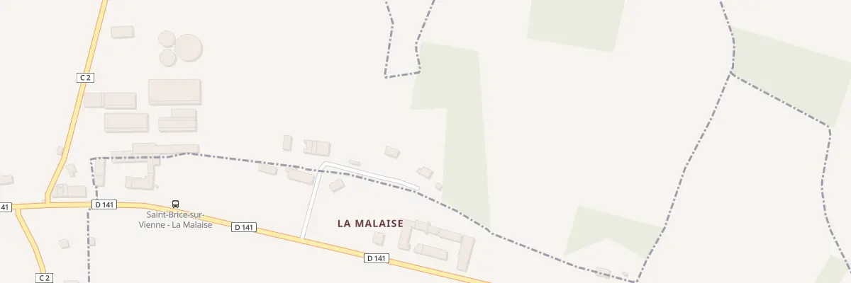 Plan du 5487 La Foret de la Malaise à Saint-Brice-sur-Vienne