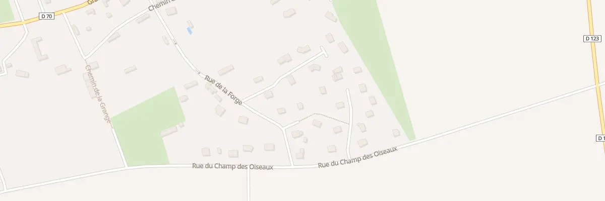 Plan du 10 Rue de la Forge à Thil-Manneville
