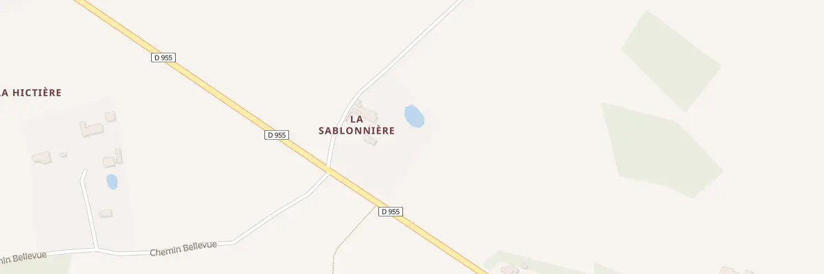 Plan du 1 La Sablonniere à Miermaigne