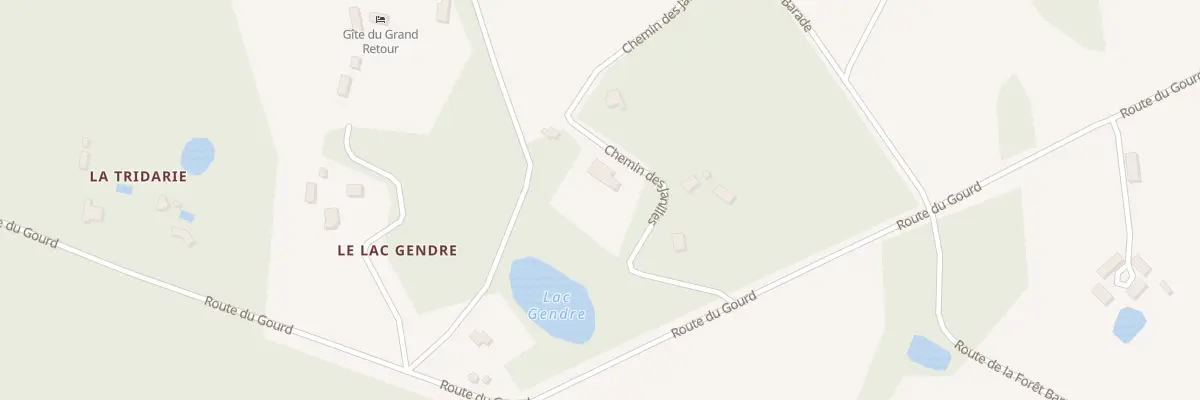 Plan du 266 Che des Janilles à Fossemagne