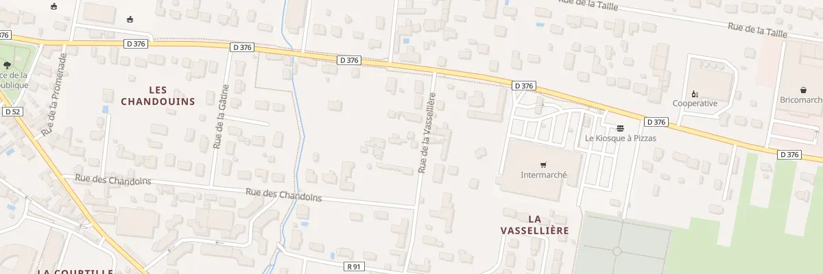 Plan du 5 Rue de la Vasseliere à Bléré