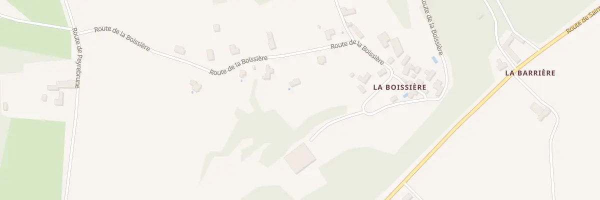 Plan du 126 La Boissiere à Coux et Bigaroque-Mouzens