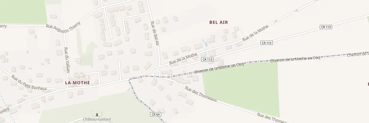 Plan du 4 Chem de la Mothe à Amboise