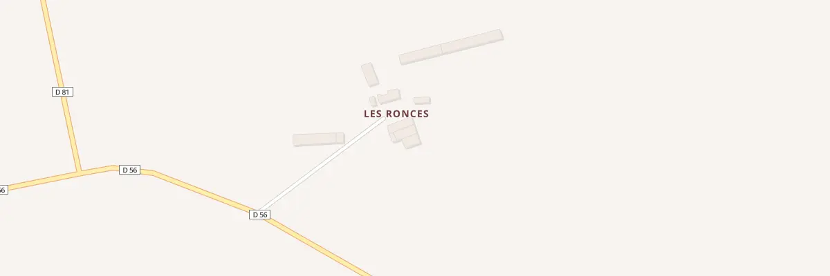 Plan du 55 Les Ronces à Romilly