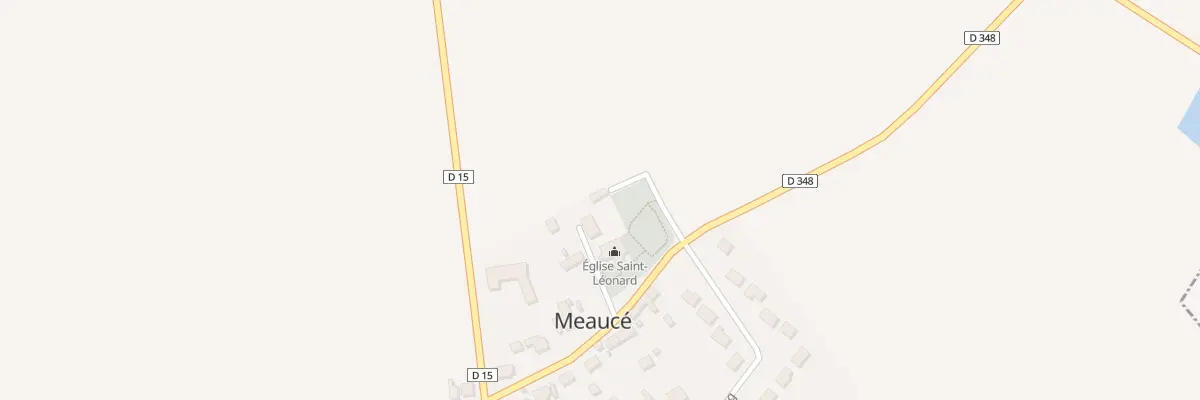 Plan du 6 Meauce à Meaucé
