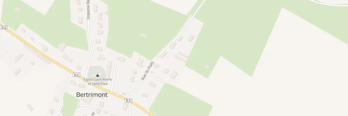 Plan du 5039 Le Village à Bertrimont