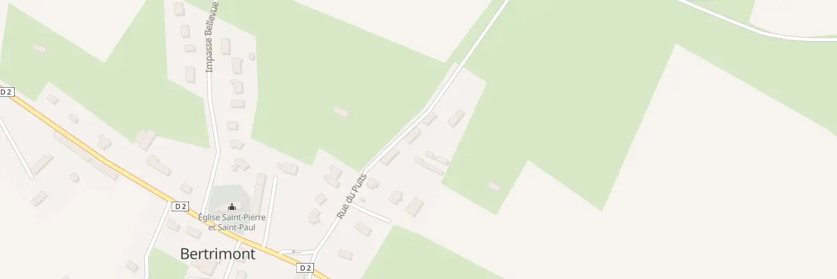 Plan du 174 Rue du Puits à Bertrimont