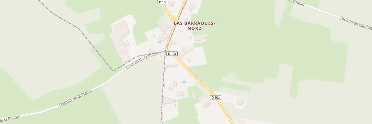 Plan du 974 Rte de Lescuns à Sana
