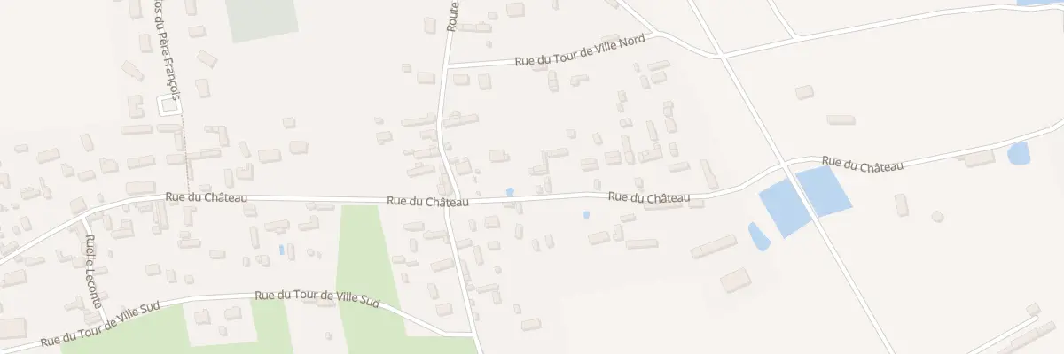 Plan du 31 Rue du Château à Saint-Aubin-d’Écrosville