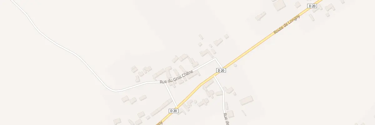 Plan du 8 Rue du Gros Chêne à Senonches