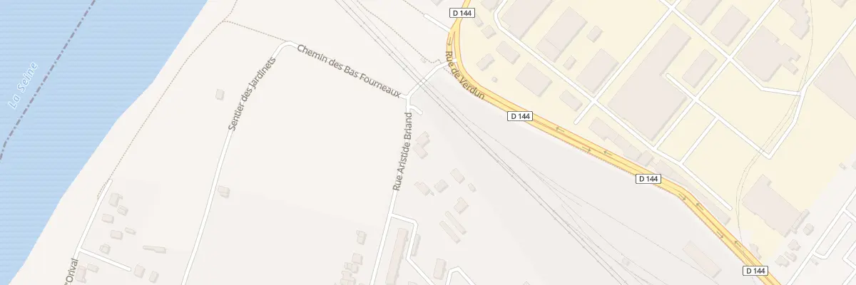 Plan du 158 Rue Aristide Briand à Saint-Aubin-lès-Elbeuf