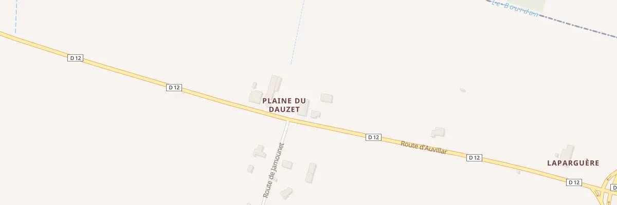 Plan du 2940 Rte d’Auvillar à Caumont