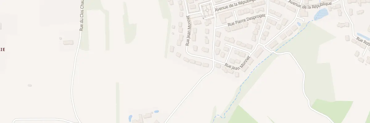 Plan du 14 Rue Jean Monnet à Amboise