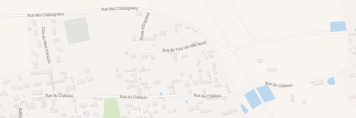 Plan du 6 Rue du Tour de Ville Nord à Saint-Aubin-d’Écrosville