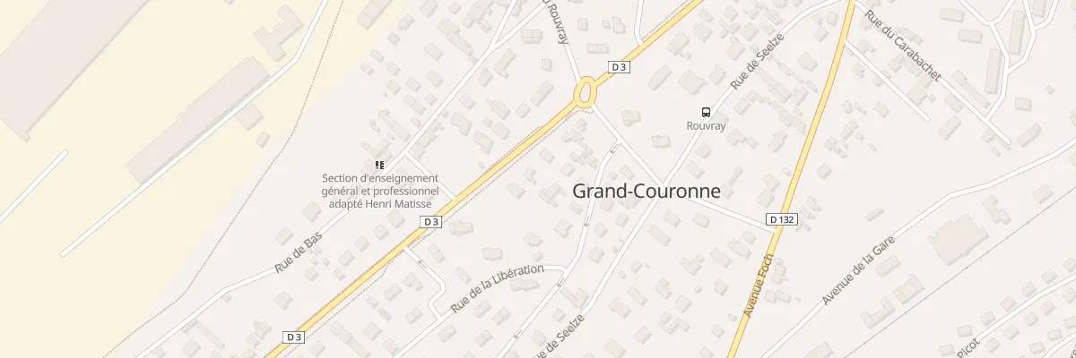Plan du 33 Av Jean Jaurès à Grand-Couronne