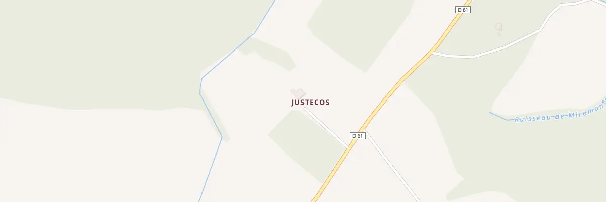 Plan du 5227 Justecos à Sérignac