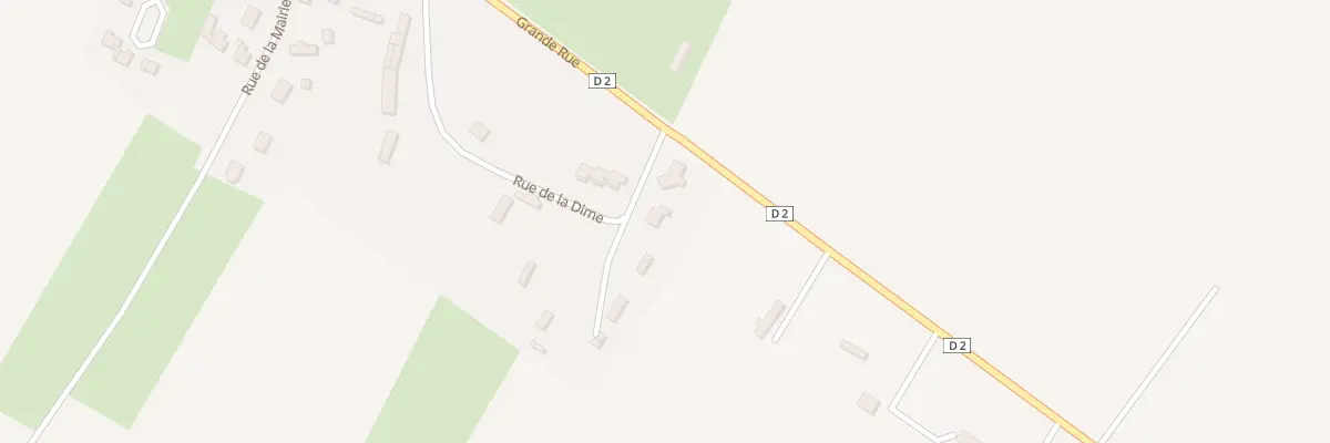 Plan du 270 Rue de la Dime à Bertrimont