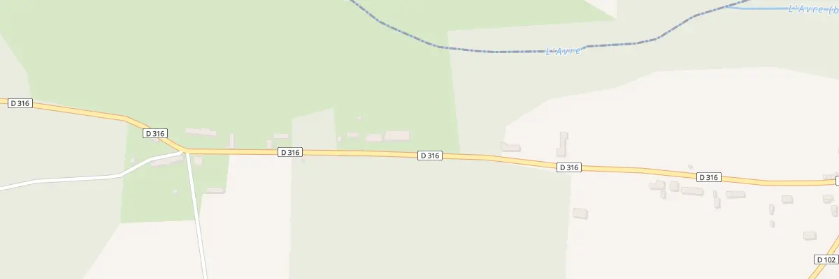 Plan du 657 Rue du Charron à Montigny-sur-Avre