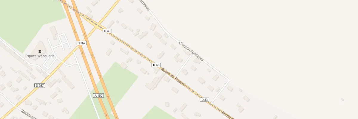 Plan du 1338 Rte de Duclair à Saint-Jean-du-Cardonnay