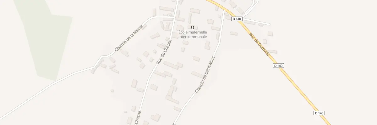Plan du 7 Rue du Chesne à Nogent-le-Sec