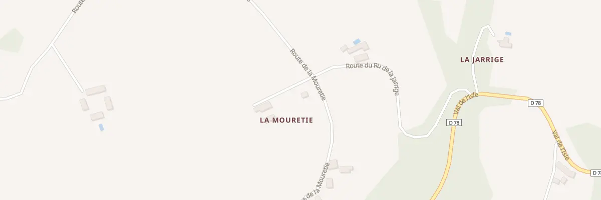 Plan du 9002 La Mouretie à Saint-Paul-la-Roche