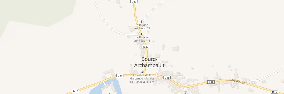 Plan du 5107 Rue des Platanes à Bourg-Archambault