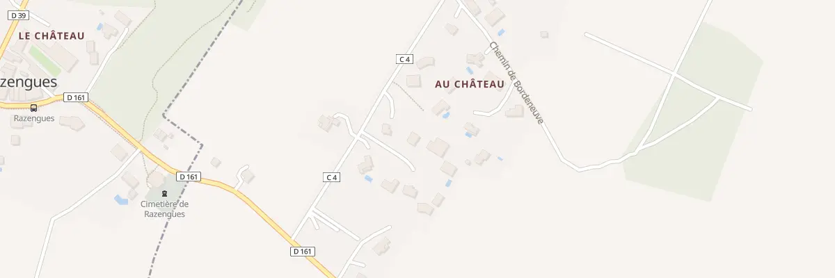 Plan du 120 Lot Au Château à Beaupuy