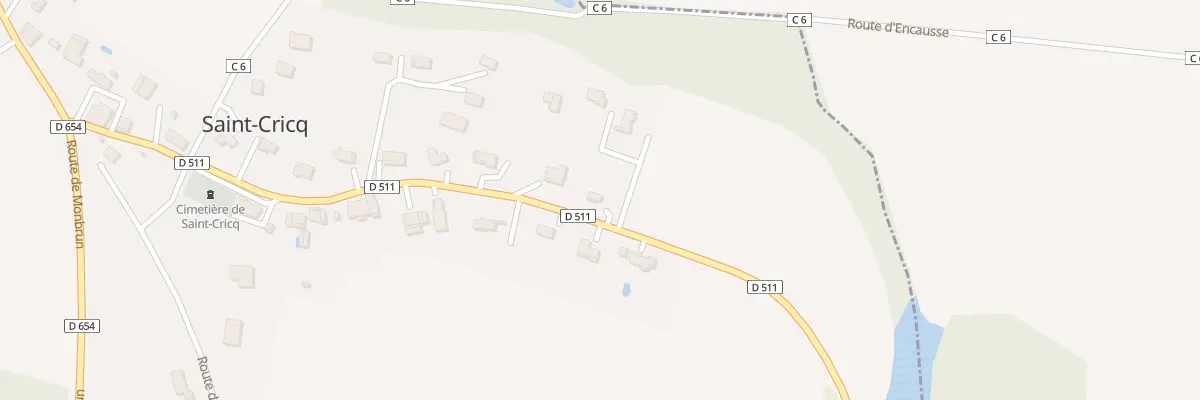 Plan du 29 Rte de Sainte-agathe à Saint-Cricq