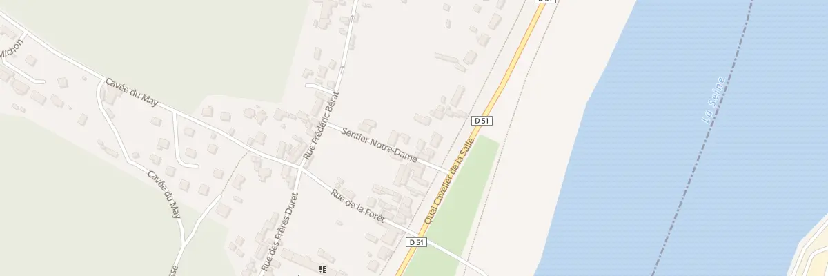 Plan du 22 Quai Cavelier de la Salle à Val-de-la-Haye