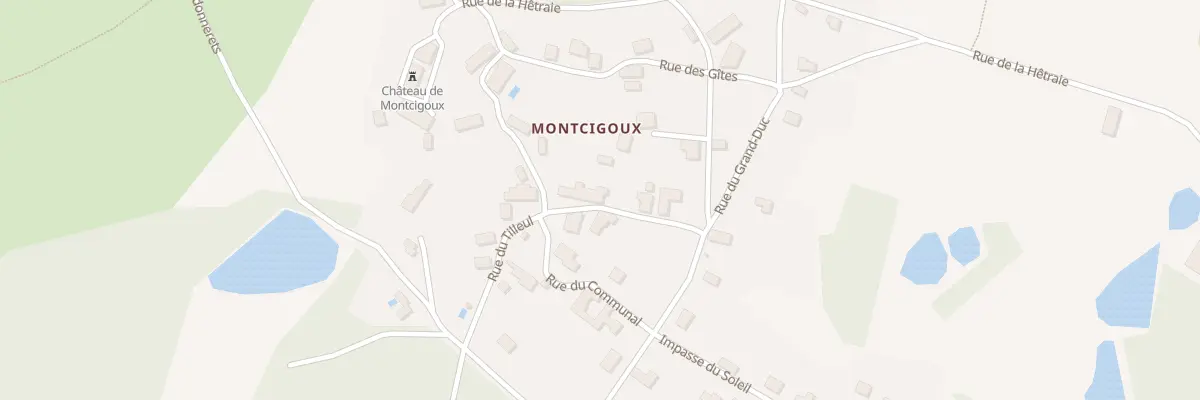 Plan du 141 Monsigoux à Saint-Pierre-de-Frugie