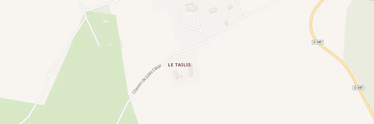 Plan du 1 Le Taillis à Saint-Éliph