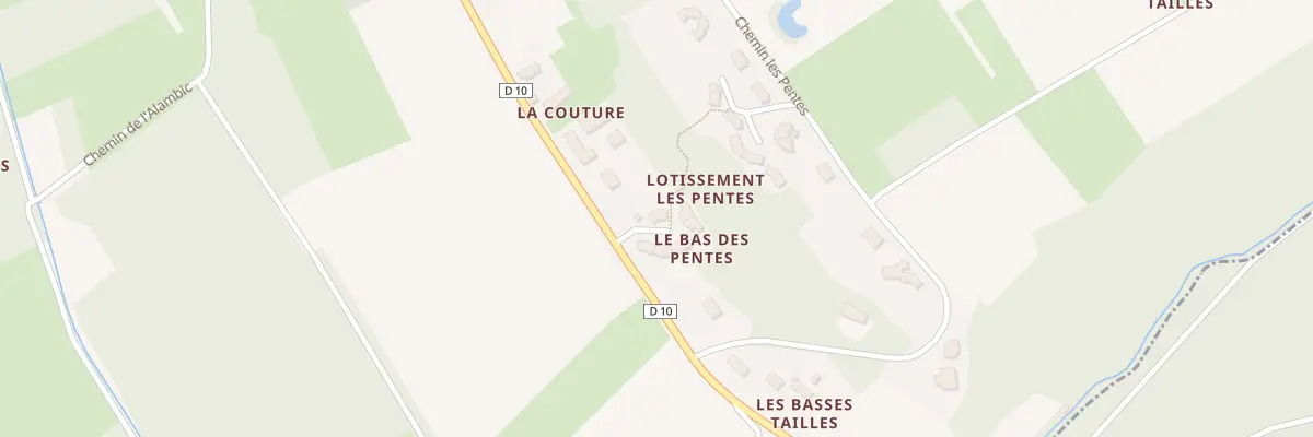 Plan du 6 Lot les Pentes à Chédigny