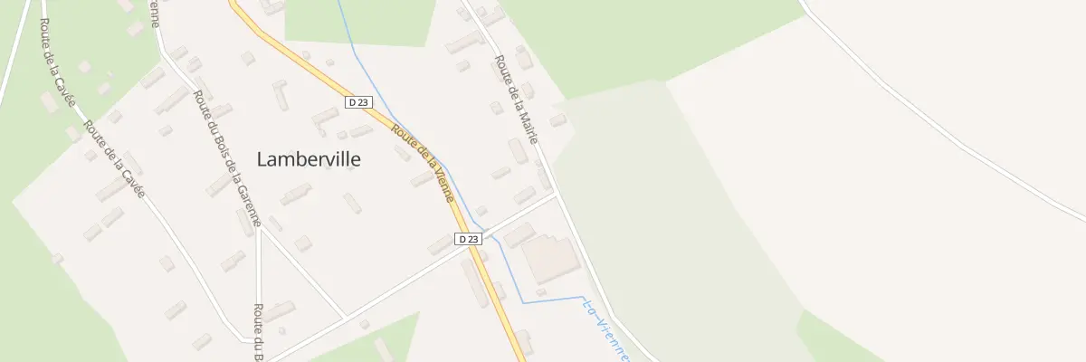 Plan du 3 Rte de la Mairie à Lamberville