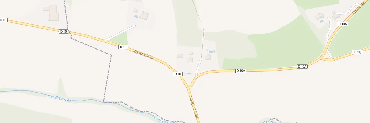 Plan du 50 Rte d’Alan à Sana