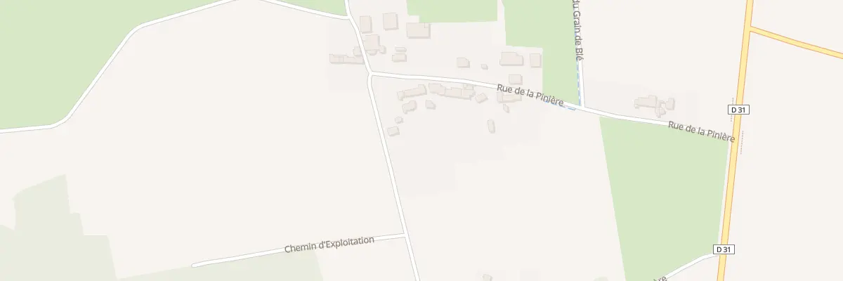Plan du 39 Rue de la Piniere à Saint-Ouen-les-Vignes