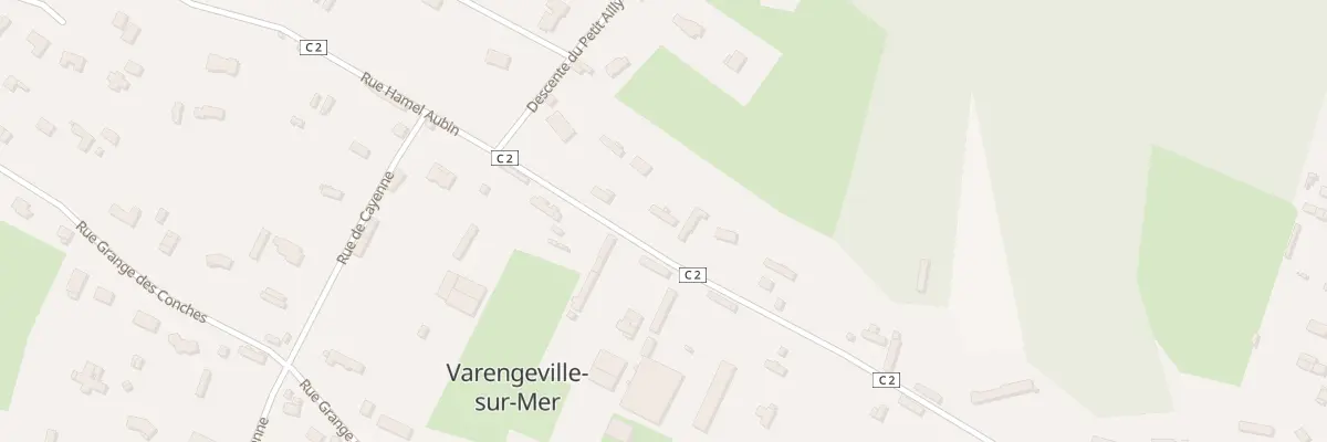 Plan du 28 Rue Hamel Aubin à Varengeville-sur-Mer