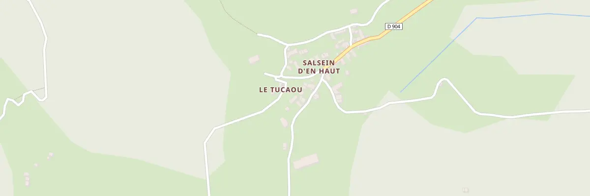 Plan du 40 Salsein d’En Haut à Salsein