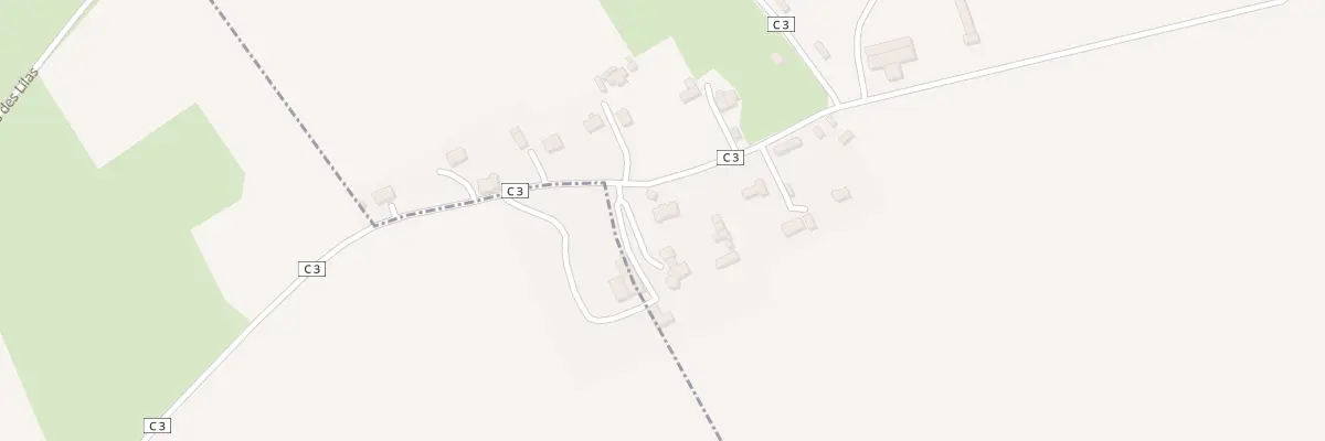 Plan du 13 Les Hagues à Butot