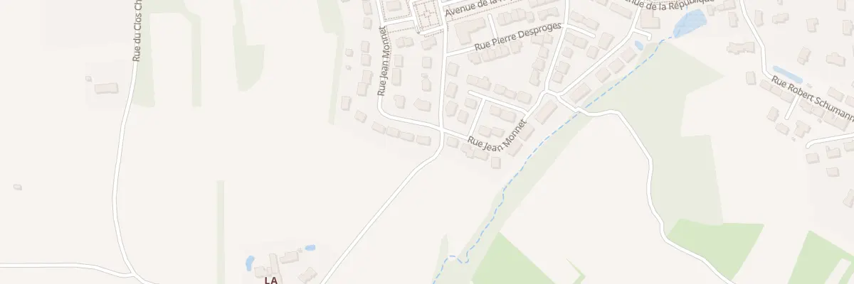 Plan du 20 Rue Jean Monnet à Amboise
