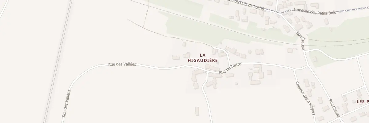 Plan du 76 La Higaudiere à Marcilly-en-Beauce