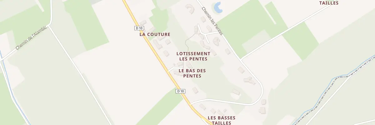 Plan du 5 Lot les Pentes à Chédigny