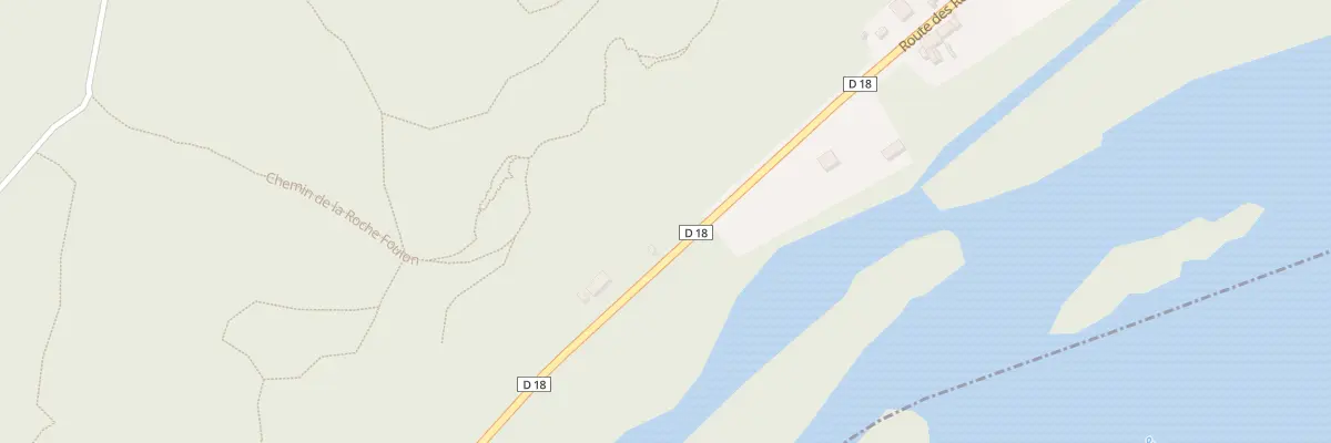 Plan du 405 Rte des Roches à Orival