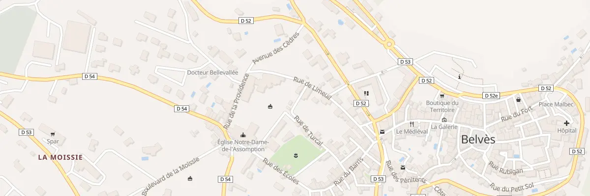 Plan du 31 Rue Turcal à Pays de Belvès